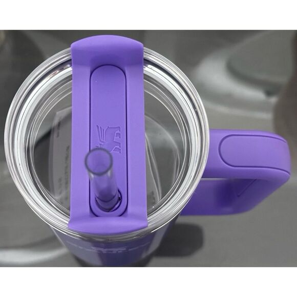 Stanley Quencher H2.0 FlowState Tumbler 30oz, DAHLIA SHIMMER PURPLE - Picture 3 of 4